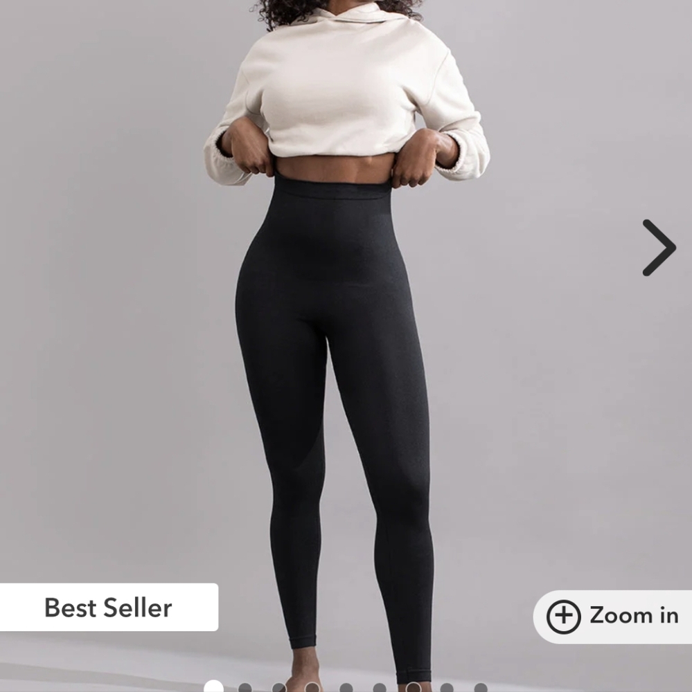 Shapermint Empetua Shaping Leggings Black Large NWOT